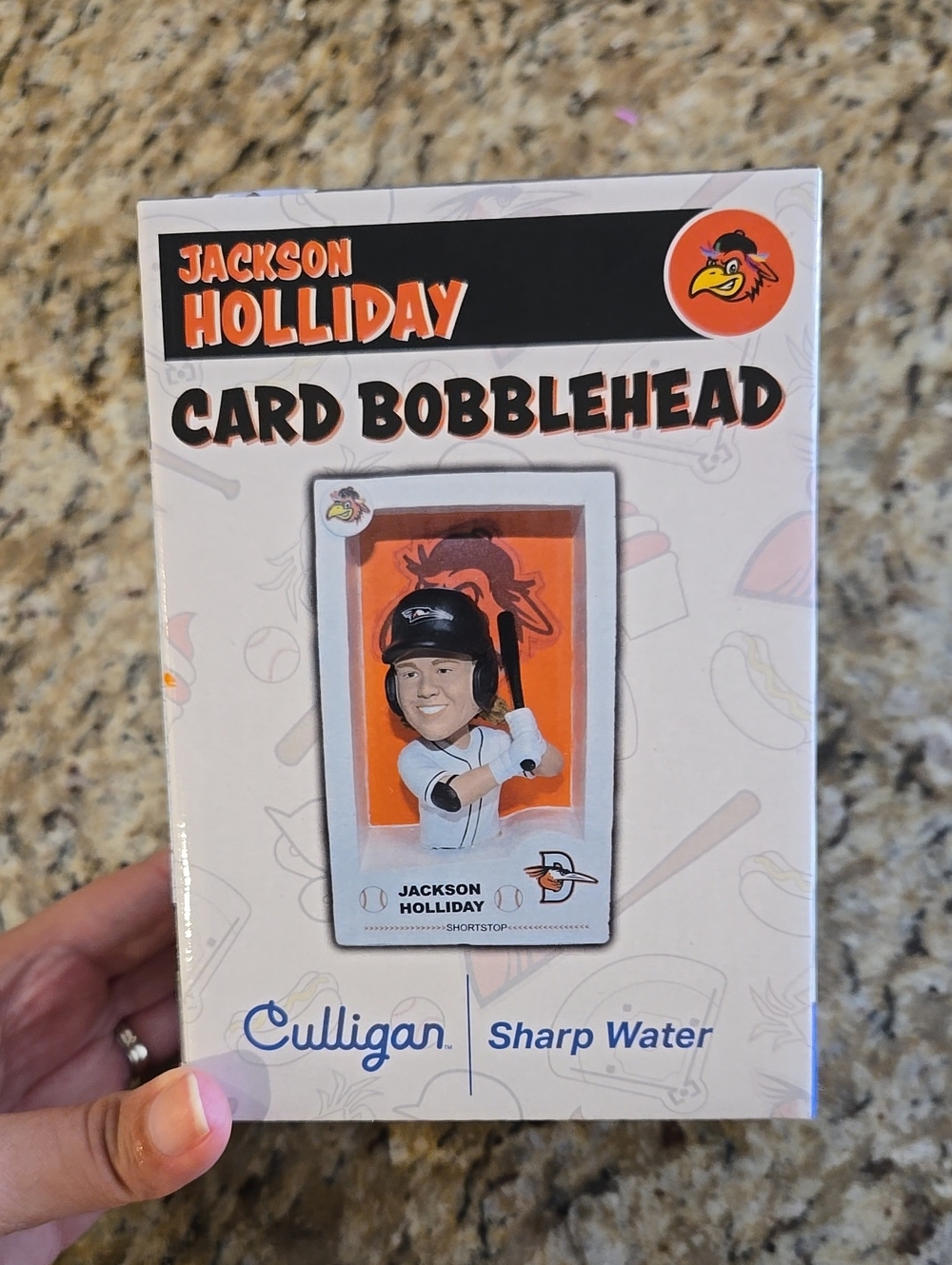 NEW Jackson Holliday Card Bobblehead